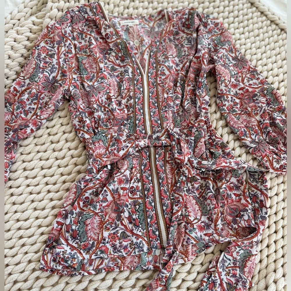 MAX STUDIO floral blouse 318